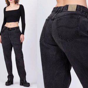 Lee Women's High Rise Jeans - Black